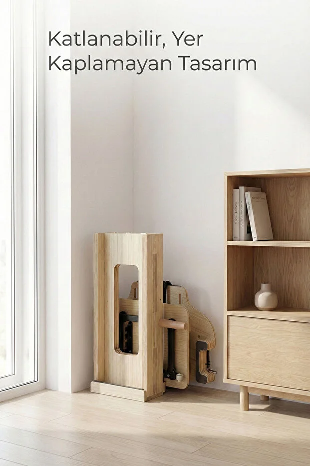 kochler Yeni Nesil Katlanabilir Profesyonel Pilates Reformer Aleti - Az Yer Kaplayan, Kompakt Egzersiz Aleti